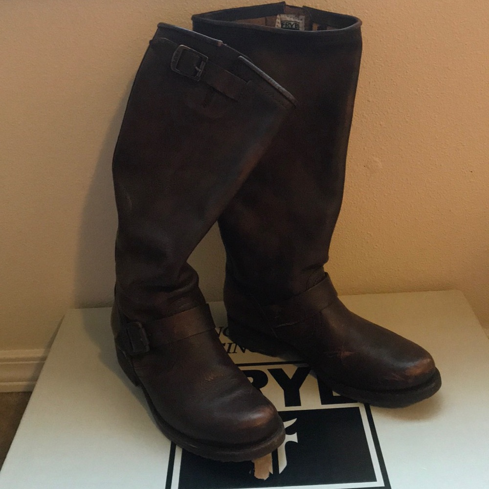 Frye calf boots